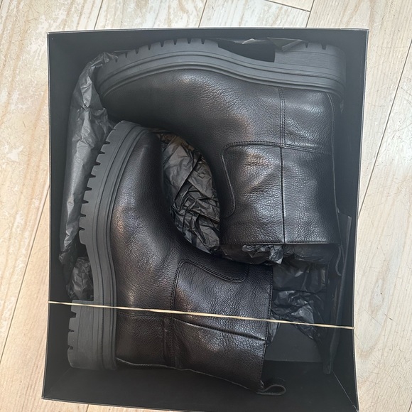 Ba&sh bottiness fighter boots - noir size 38 - Picture 2 of 3